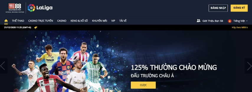 M88 - Trang web đặt cược lô đề an toàn và đáng tin cậy, với tỷ lệ trả thưởng cao lên đến 1 đến 99.