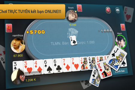 Trải nghiệm game đánh bài Tiến Lên Miền Nam miễn phí