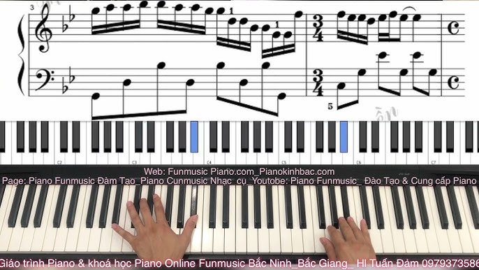 Hướng dẫn chơi piano bài hát đám cưới đầy cảm xúc