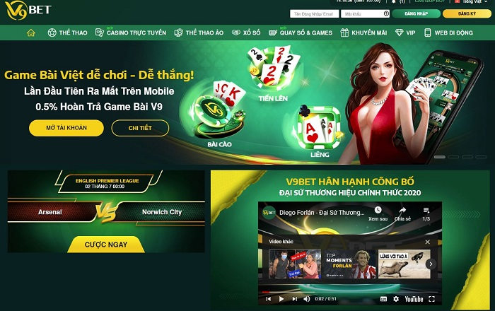 V9bet - Tặng 100k khi đăng ký