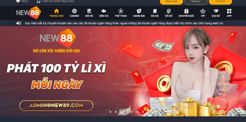 New88 – Lựa chọn tốt nhất với ưu đãi tiền thưởng đặc biệt