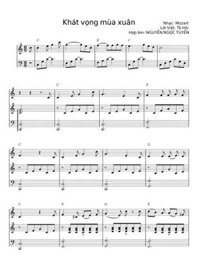 Khám Phá Bài Mùa Xuân Của Mozart Qua Piano