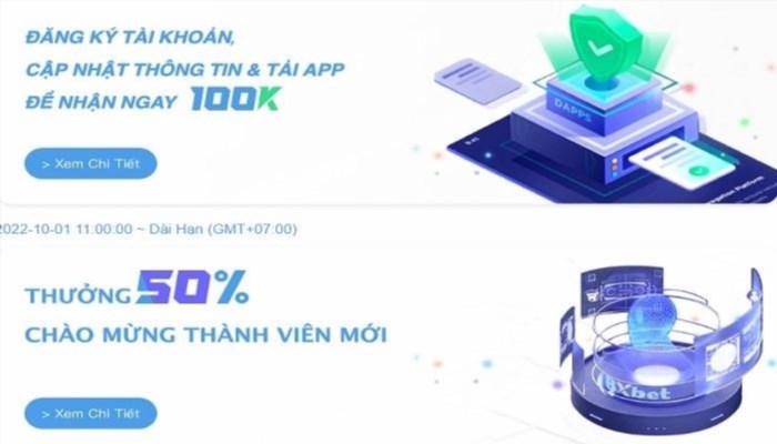Nhà cái 8Xbet - Tặng 100k thưởng đăng ký miễn phí
