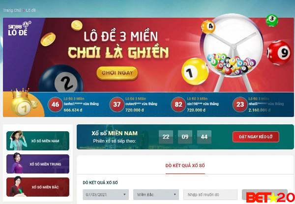 Sin88 - Nhà cái lô đề 3 miền chơi là ghiền