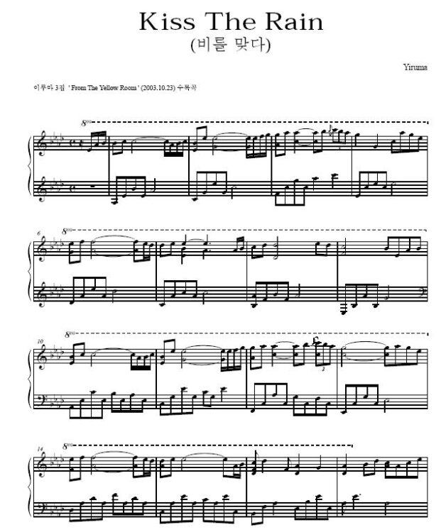 Học cách chơi piano bài Kiss The Rain của Yiruma dễ dàng