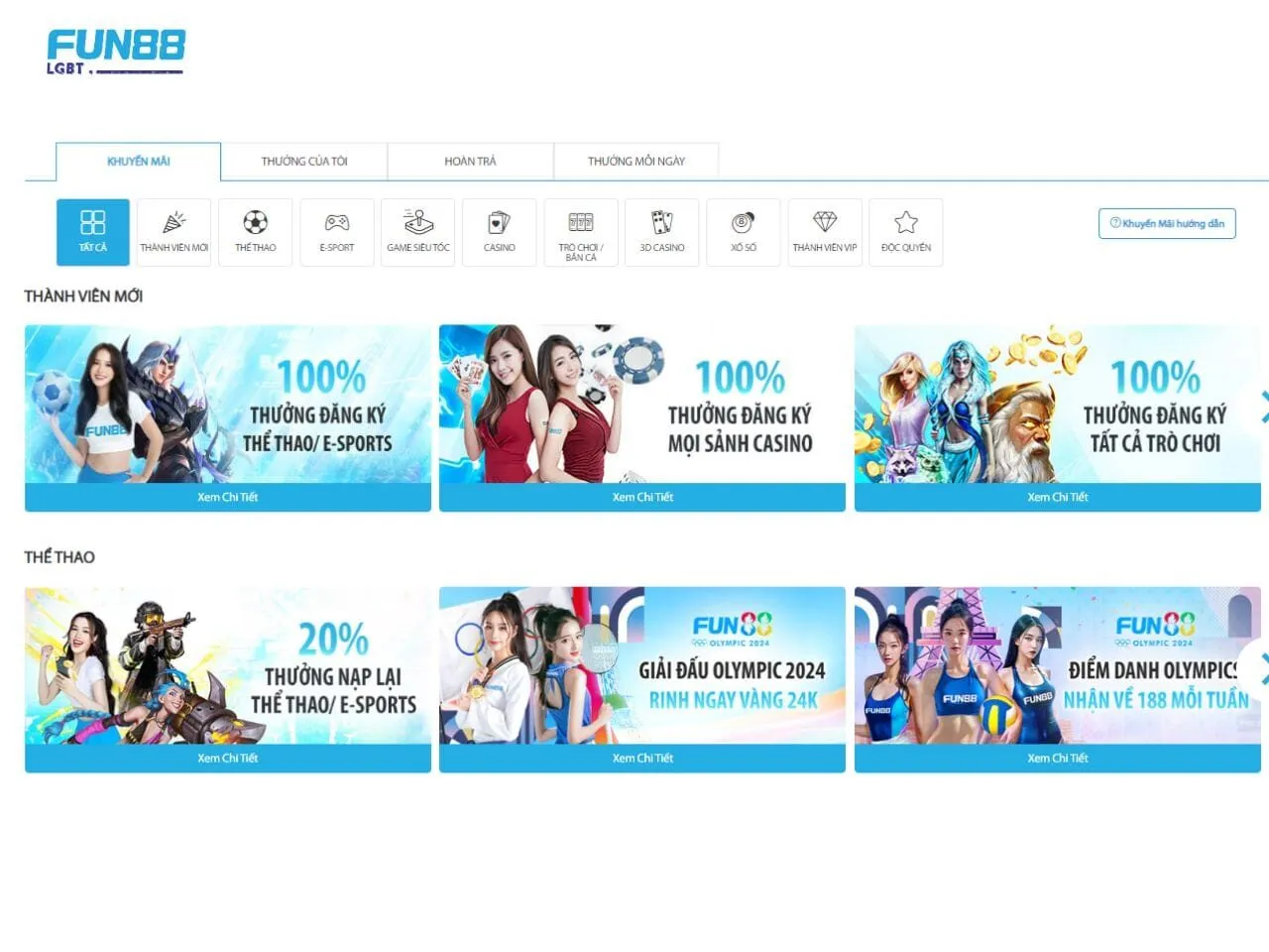 Nhà cái Fun88 – Khuyến Mãi Đăng Ký Mới