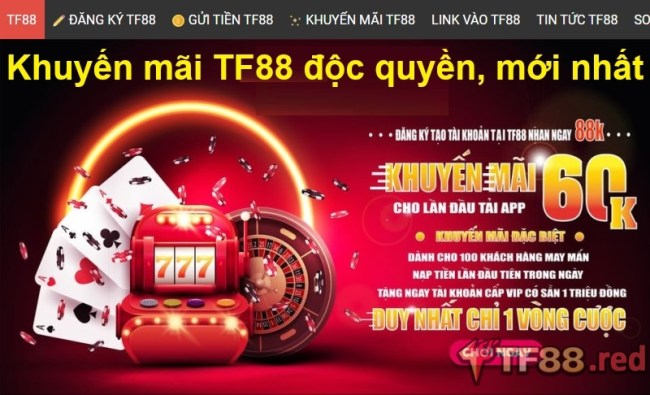 TF88 – Khuyến Mãi Hot Nhất